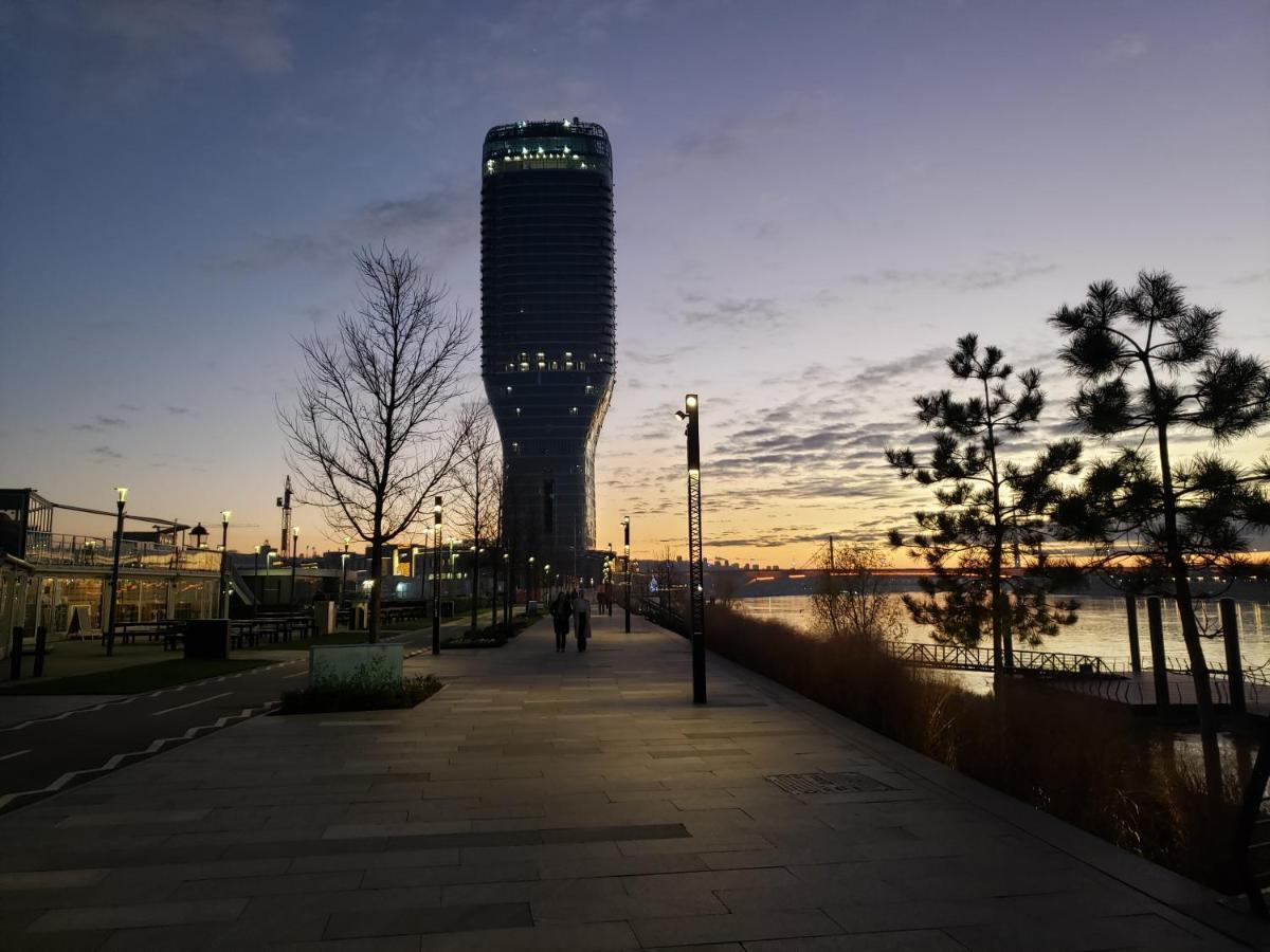B-G Waterfront Apartment Belgrád Kültér fotó