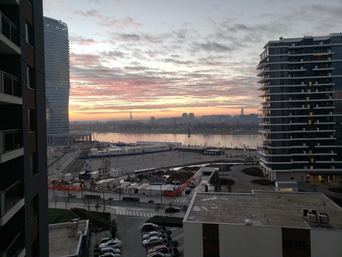 B-G Waterfront Apartment Belgrád Kültér fotó